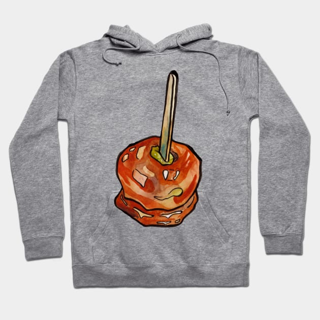 Caramel Apple Hoodie by JenTheTracy